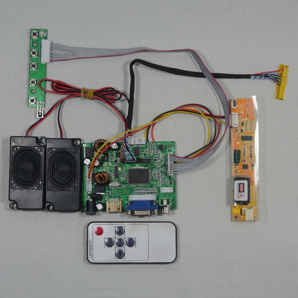 

HD MI VGA 2AV Audio LCD driver board work VS-TY2662-V4 work for 14.1"LP141WX3 1280x800 lcd panel