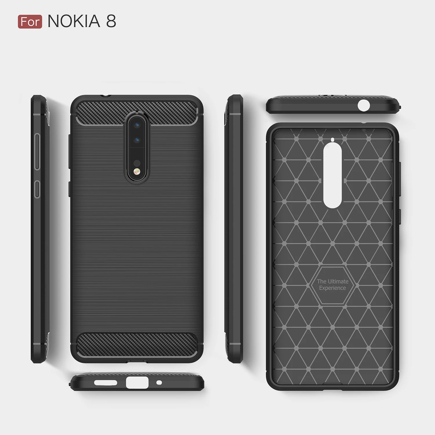 coque TPU Case for Nokia 8 TA-1004 TA-1052 Soft Silicone Mobile Phone Cover TA 1004 1052 Nokia8 Cases Housing |