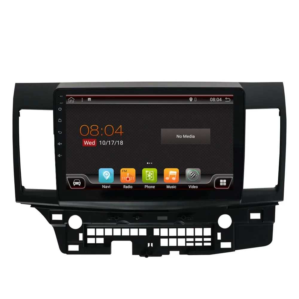 Bosion 2 Din Android 7 1 Автомобильный мультимедийный плеер для Mitsubishi Lancer EX EVO 10 2008 2016 дюймов