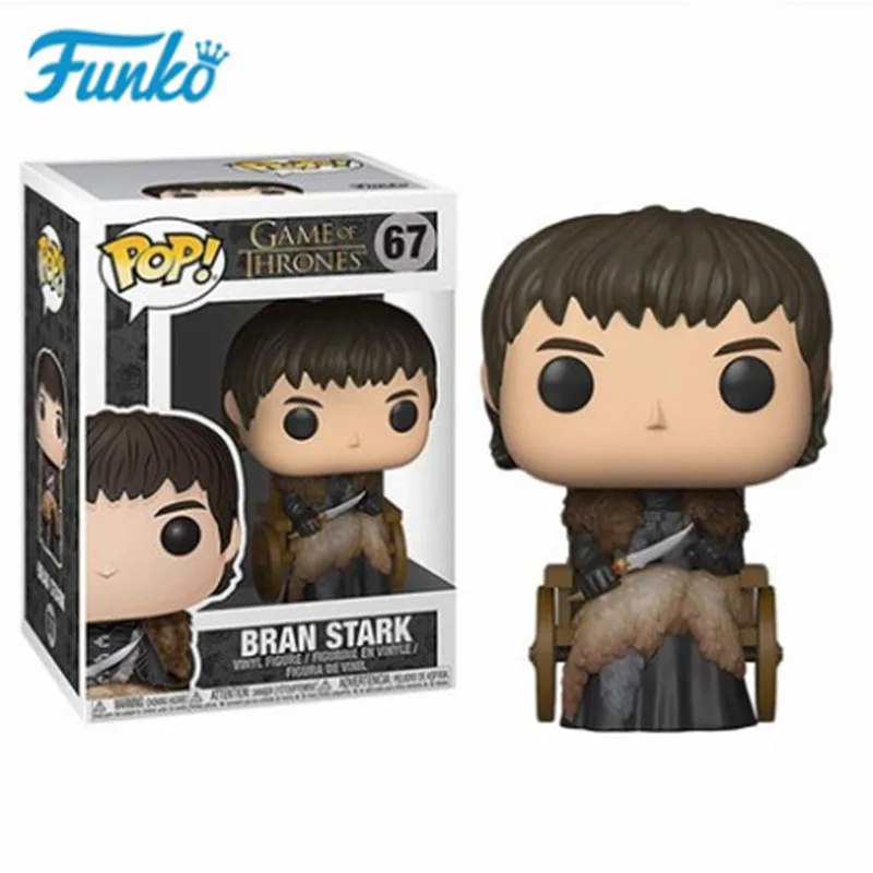 FUNKO POP ТВ серия Игра престолов #67 Бран Старк трехглазый Ворон Skinchanger модель фигурки