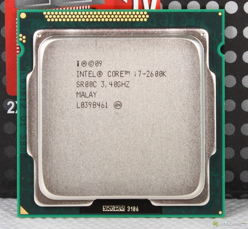 Процессор intel Core i7 2600K 3 4 ГГц SR00C четырехъядерный процессор LGA 1155|lga 1155 cpu|intel core 2600k1155