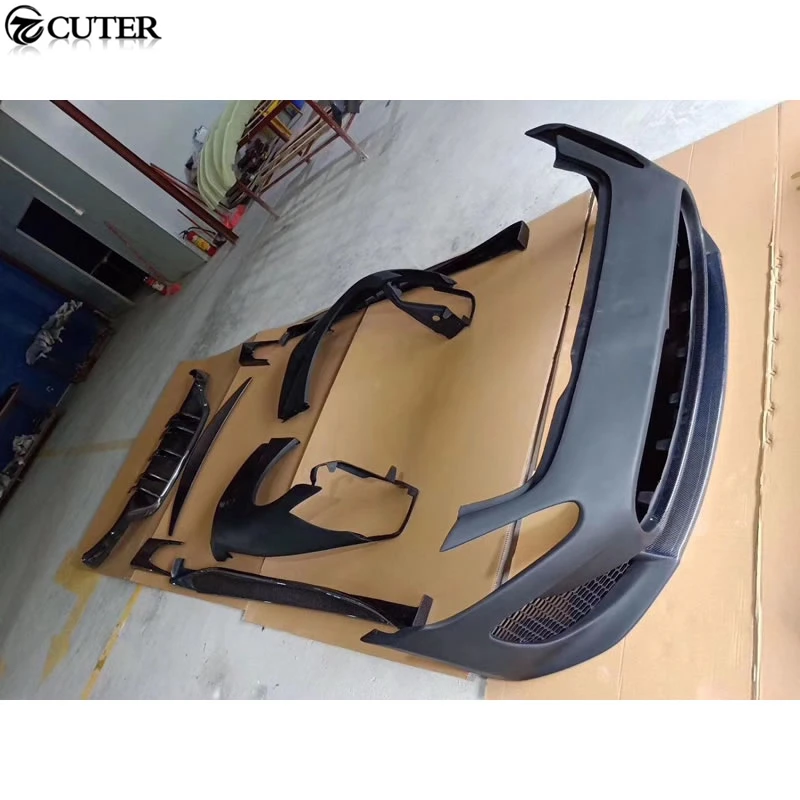 GT DMC стильный комплект кузова автомобиля PP передний бампер задний диффузор