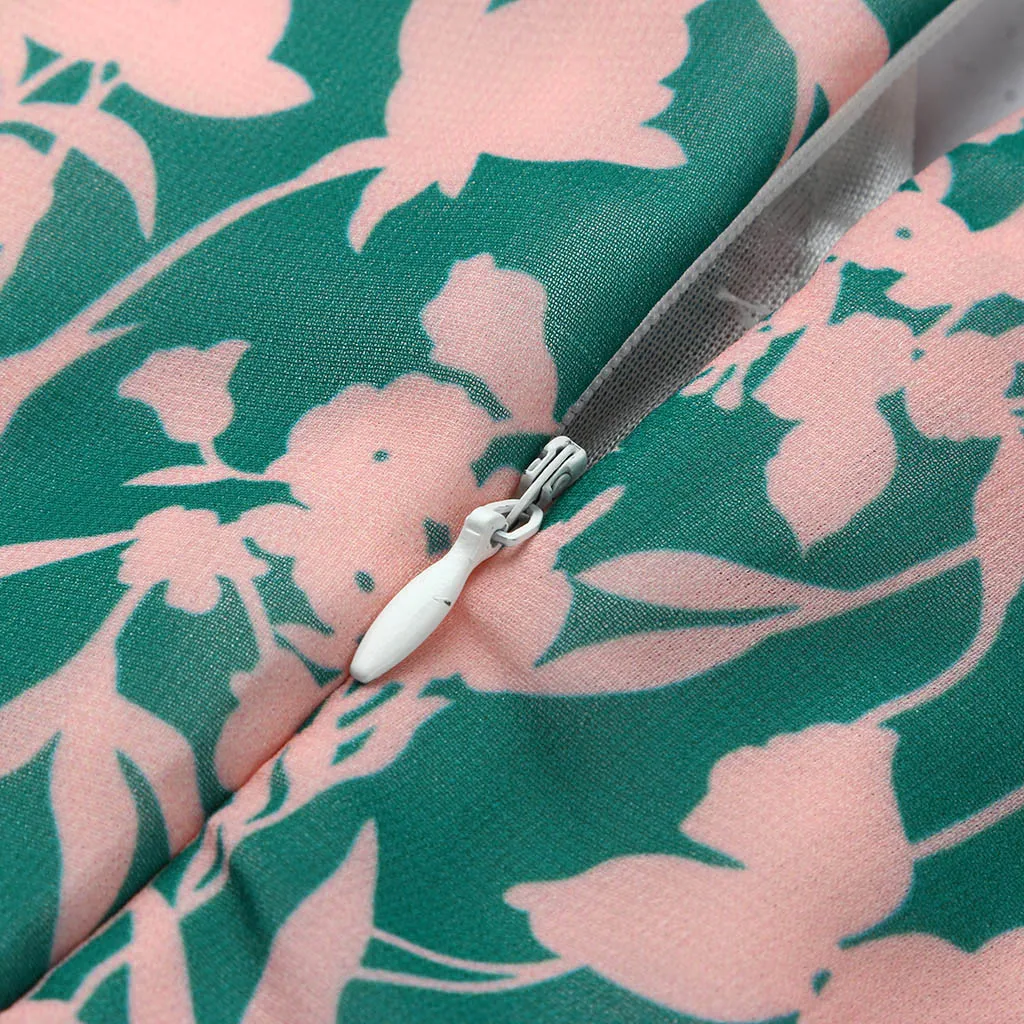 Женское платье с длинным рукавом FREE страуса шифоновое принтом сексуальное