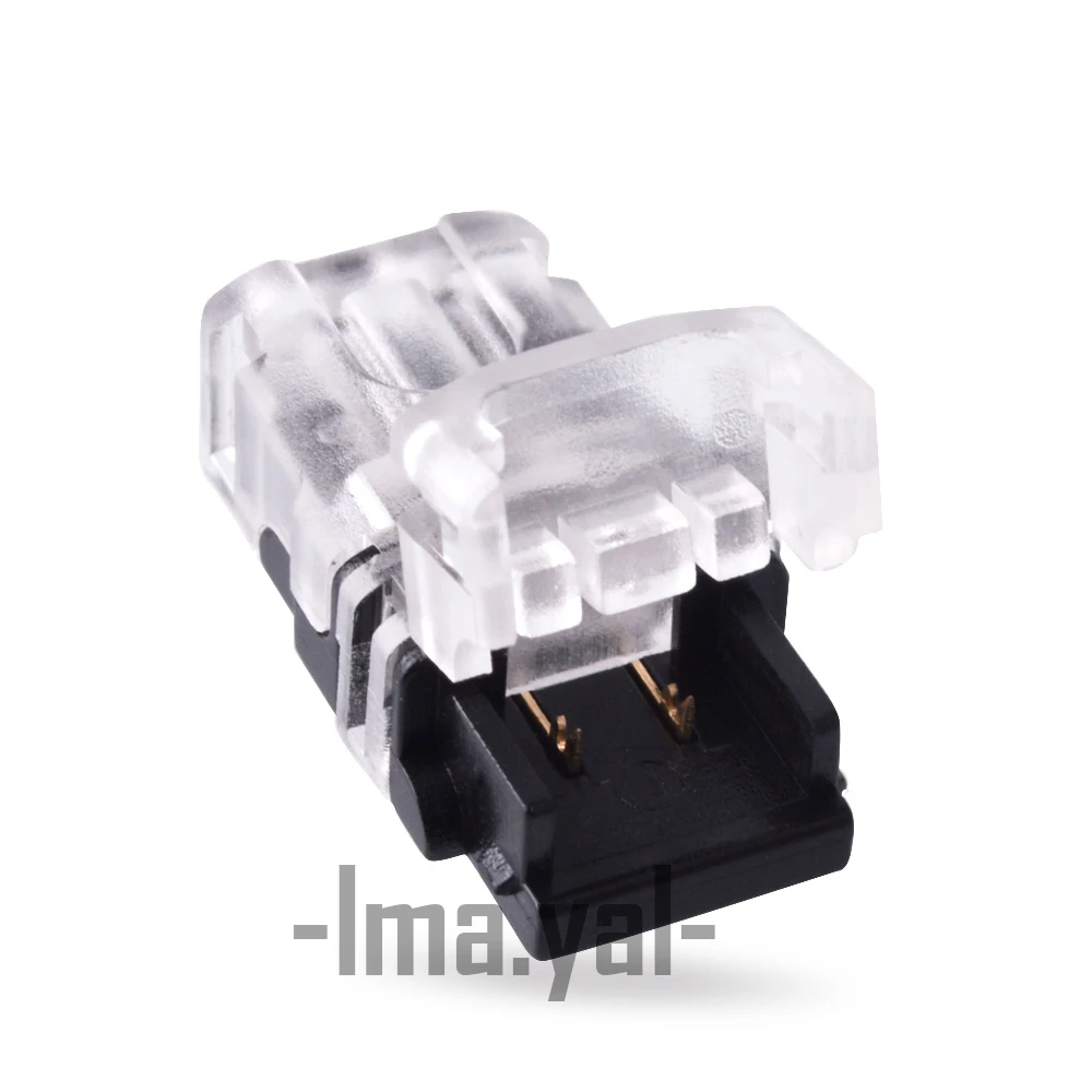 2017 2PIN 4pin 10MM 12MM Led Connector Wire For 5050 SMD RGB RGBW Single Color Strip Light | Обустройство дома