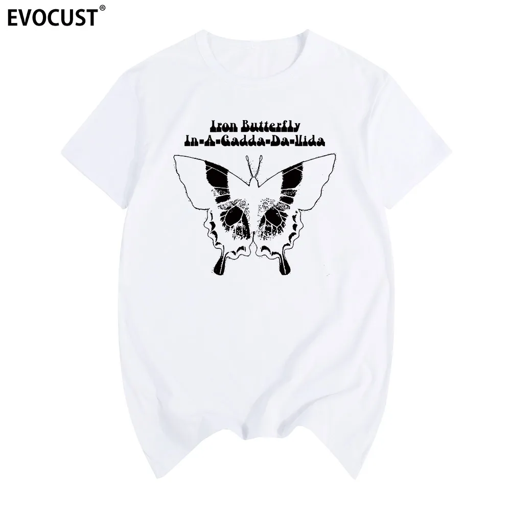 

Iron Butterfly acid-rock T-shirt Cotton Men T shirt New TEE fashion