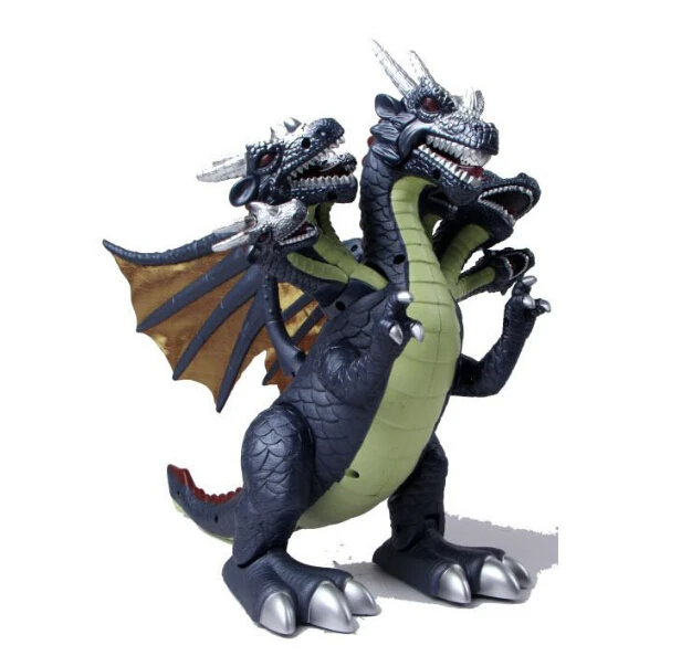 Бесплатная доставка Высокотехнологичный семь головок динозавров игрушка мир