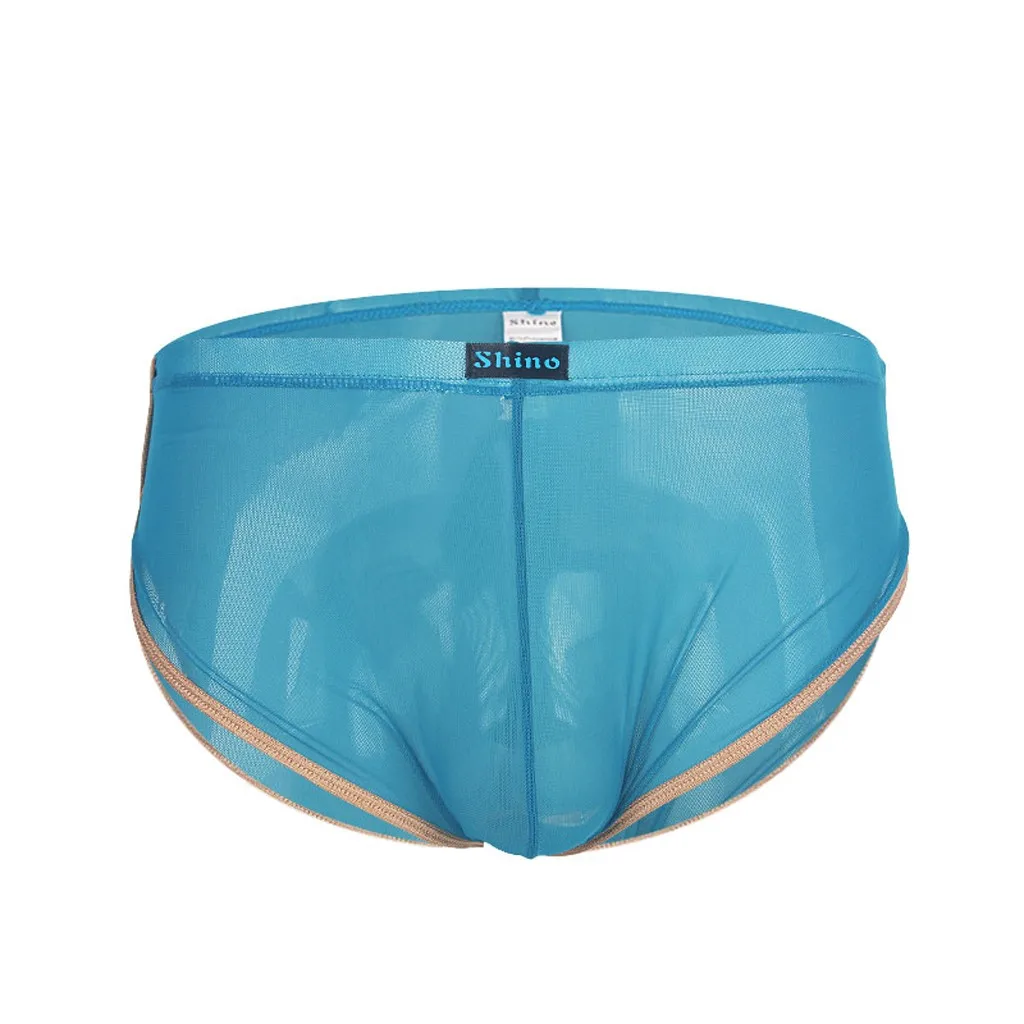 Новое модное мужское сексуальное Сетчатое нижнее белье мягкое дышащее