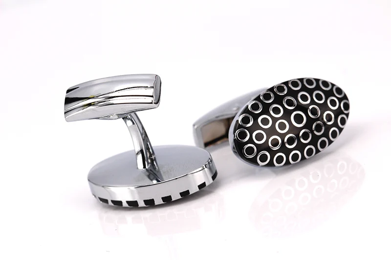 3 пар/лот черная футболка с пузырьками запонки для мужчин дизайнерский бренд