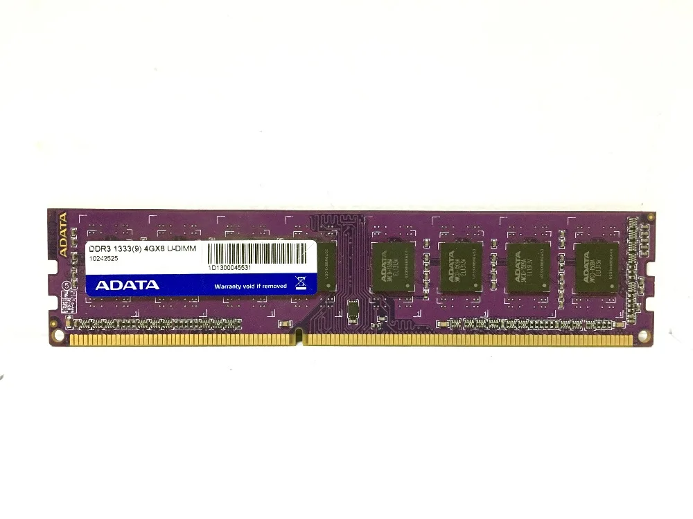 ADATA PC Память RAM Модуль памяти компьютерный Настольный DDR3 2 ГБ 4 8 PC3 1333 1600 МГц DDR2 800 4G 8G