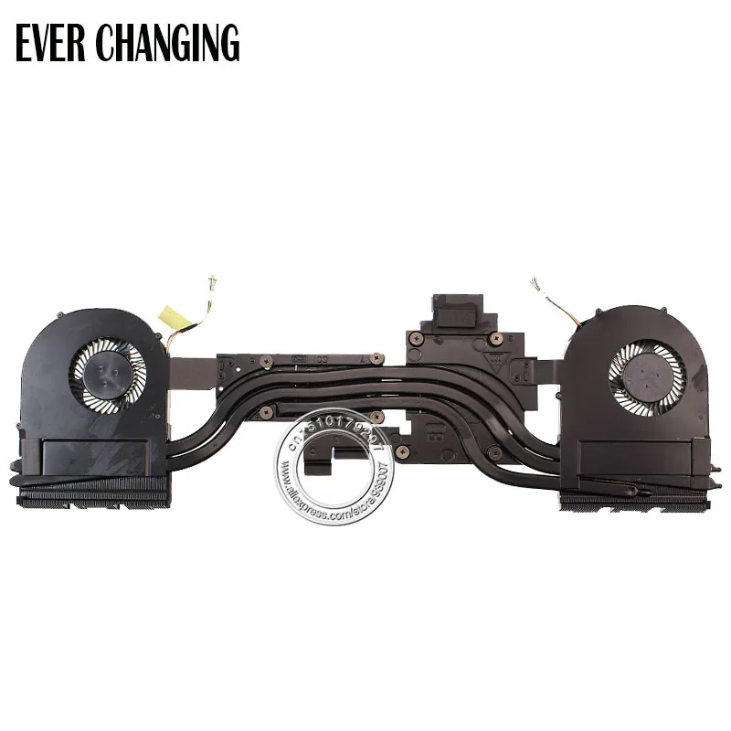 Кулер для процессора ноутбука DELL Alienware 17 R2 DP/N 0F7F42 F7F42 FCN FG7A FG79 AT1G1001FC0|laptop cpu fan|cpu