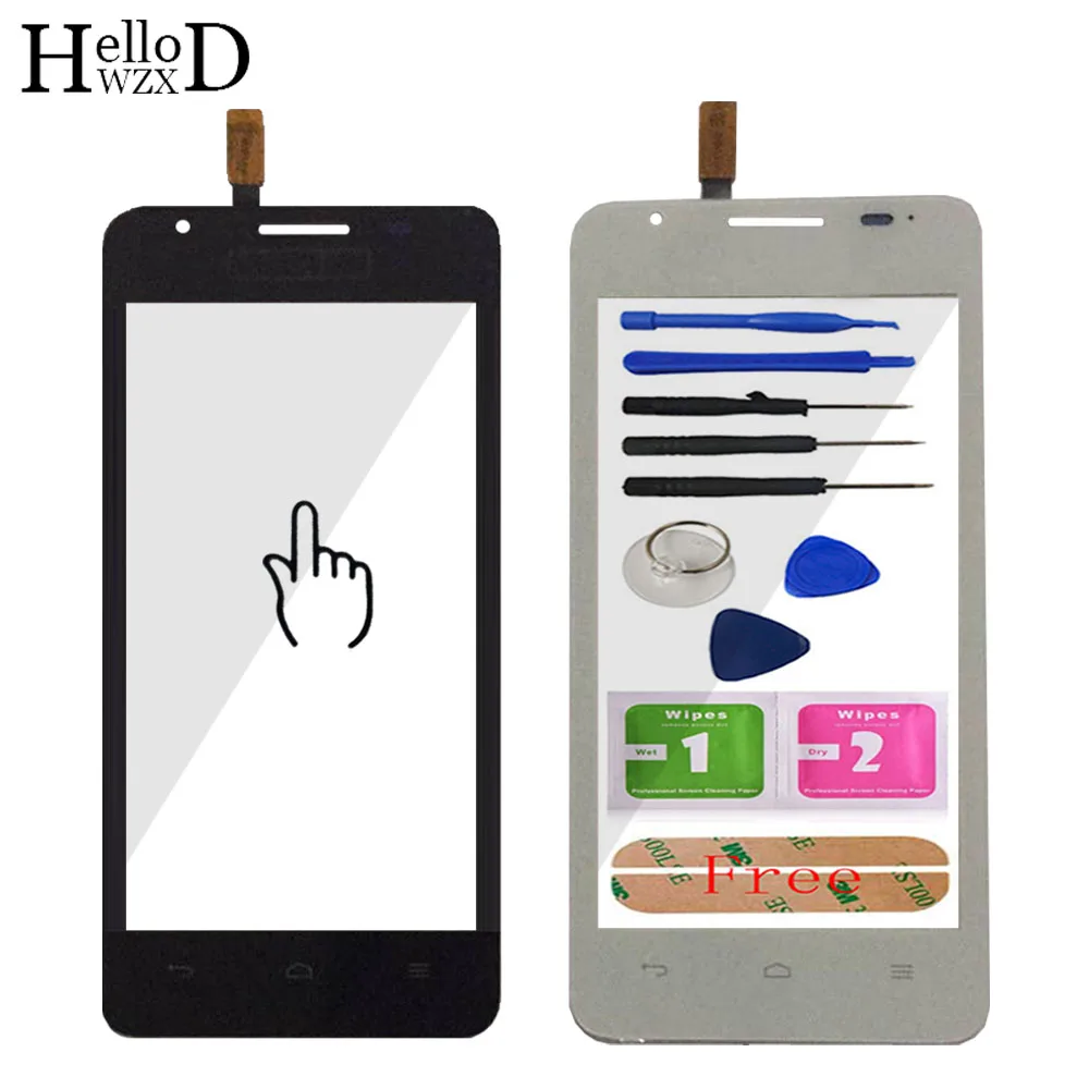 Сенсорный экран спереди для Huawei Ascend G510 G520 G525 U8951 T8951 датчик объектива сенсорное