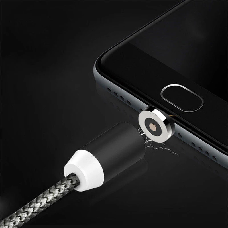 Магнитный кабель Micro Usb Type C адаптер для быстрой зарядки телефона Microusb магнитное