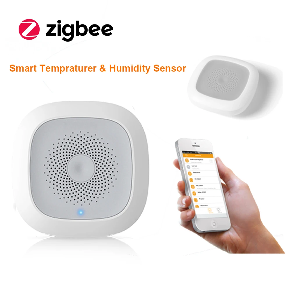 Тепла/датчик влажности мини умный дом дистанционное управление системы Zigbee