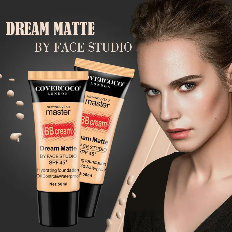 Профессиональный макияж CC Long BB SPF стойкий натуральный Солнцезащитный крем 45