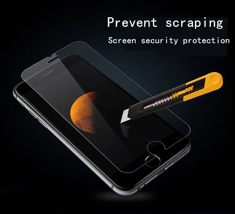 9 H ультра-тонкий закаленное стекло для iphone 8 7 6 S плюс защита экрана Защитные