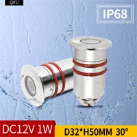 Пятно света 12V Мини Встроенный светодиодный IP68 Водонепроницаемый подземный светильник напольный светильник ing Car морской Точечный светильник сада вниз светильник