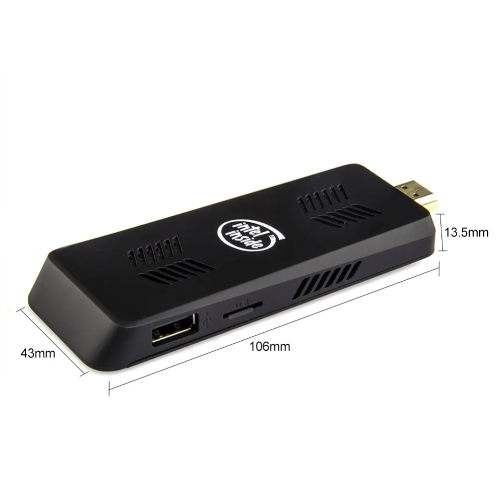 Meegopad T07 X5-Z8300 Intel Atom Windows 10 Мини-ПК Компьютер 2 Г/32 Г Памяти Computador Wi-Fi Мультимедиа