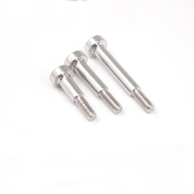 

4pcs M8 stainless steel diameter 1.0mm plug screw shoulder hex screws mold stop bolts 12mm-30mm length