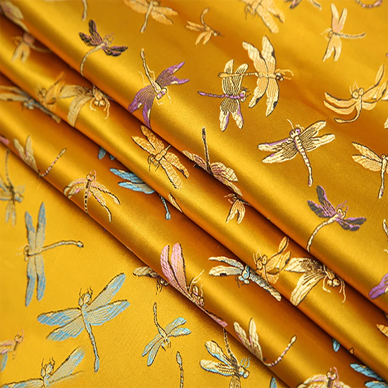 Лидер продаж жаккардовая ткань с металлическим блеском для рукоделия шитья