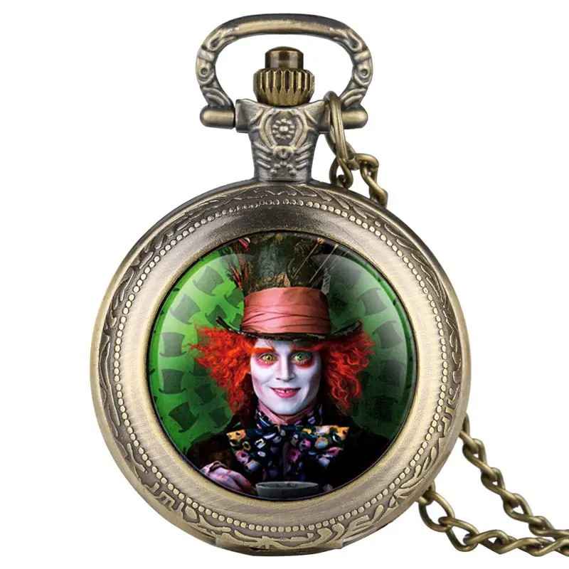 Кварцевые карманные часы с надписью Алиса в стране чудес|pocket watch alice|watch alicewatch alice in