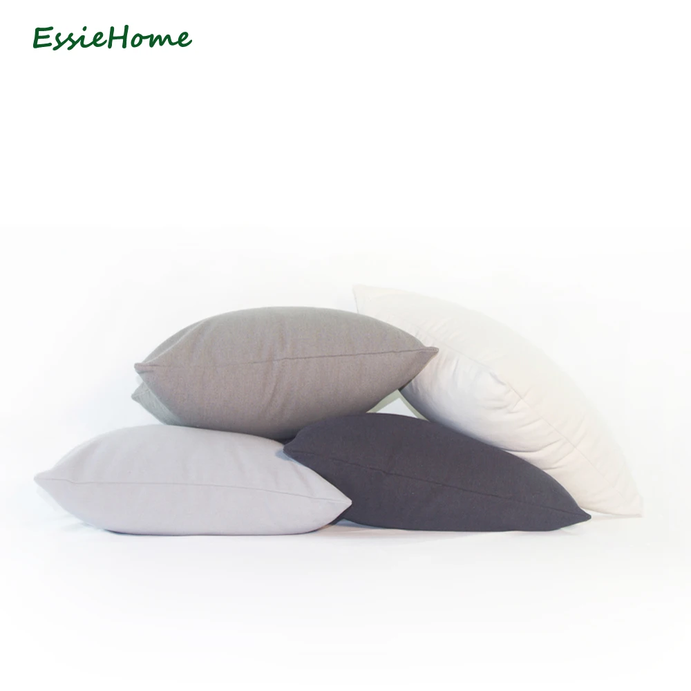 Essie Home 13 цветов каменная промытая хлопковая полиэфирная наволочка из парусины наволочка для дивана стула