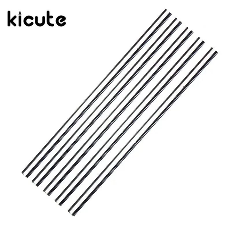 KiCute 5 шт лабораторные 150 мм x 5 мм прозрачные Школьные Инструменты стеклянные буретные мешалки для перемешивания стекла стержень для лабораторного использования Stiring мешалка