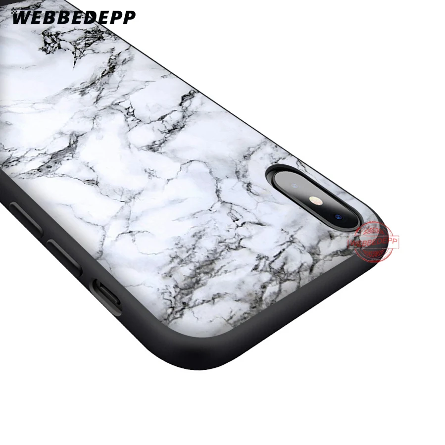 WEBBEDEPP Granite Scrub Marble Stone Soft Silicone Case for iPhone 8 7 6S 6 Plus 11 Pro XS Max XR X 5 5S SE Back Shell | Мобильные