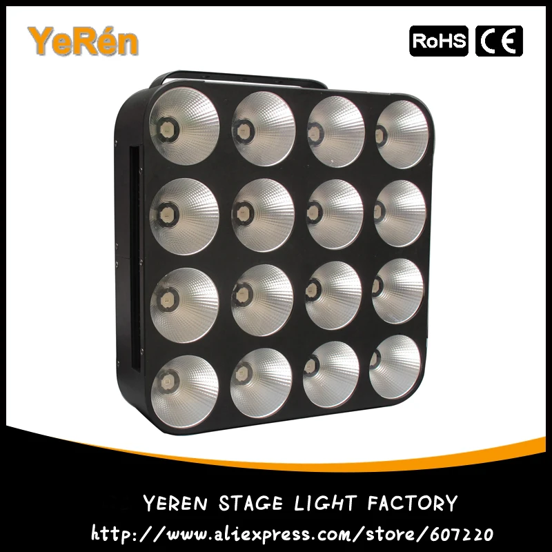 

LED Blinder Light LED Dotz Matrix 16*30W Cob RGB Tricolor DJ LED Effect Light