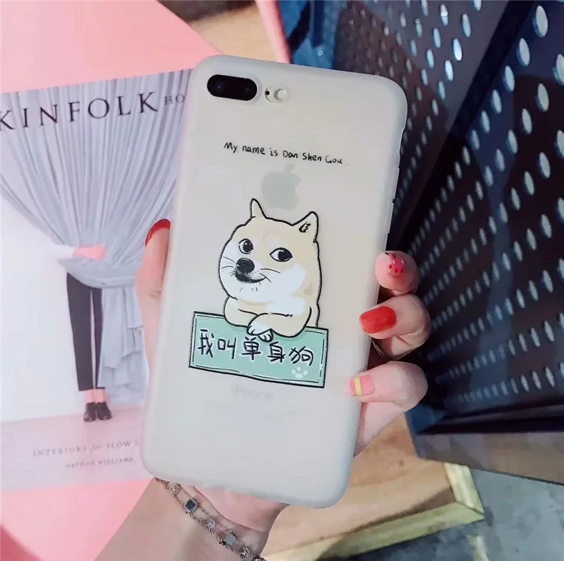 Мягкий матовый чехол из ТПУ с милым животным 3D рисунком для iPhone XS MAX XR, удобный пылезащитный чехол для iPhone X на 6 S 7 8 Plus