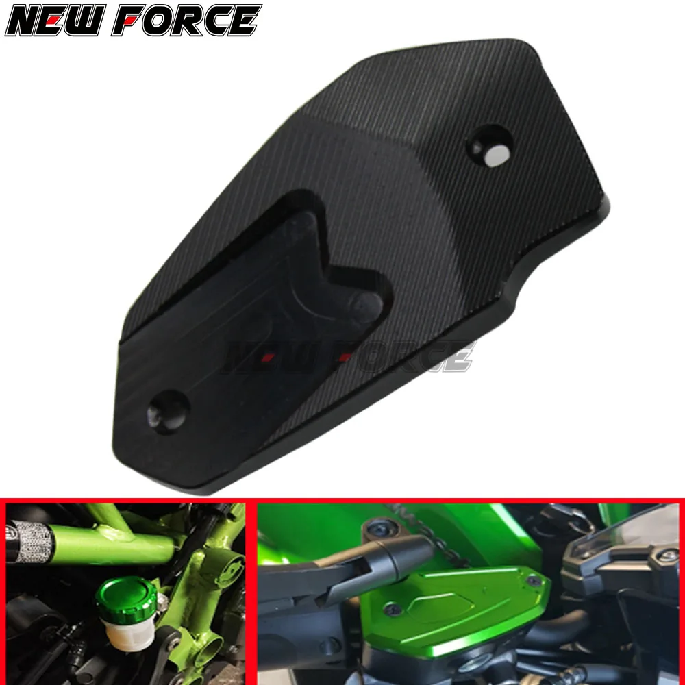 Front cover rear Brake Fluid Reservoir Cover Cap FLUID RESERVOIR For Kawasaki Z800 R6N ER-6N ER6F VERSYS 650 ninja650 Z900 | Автомобили и