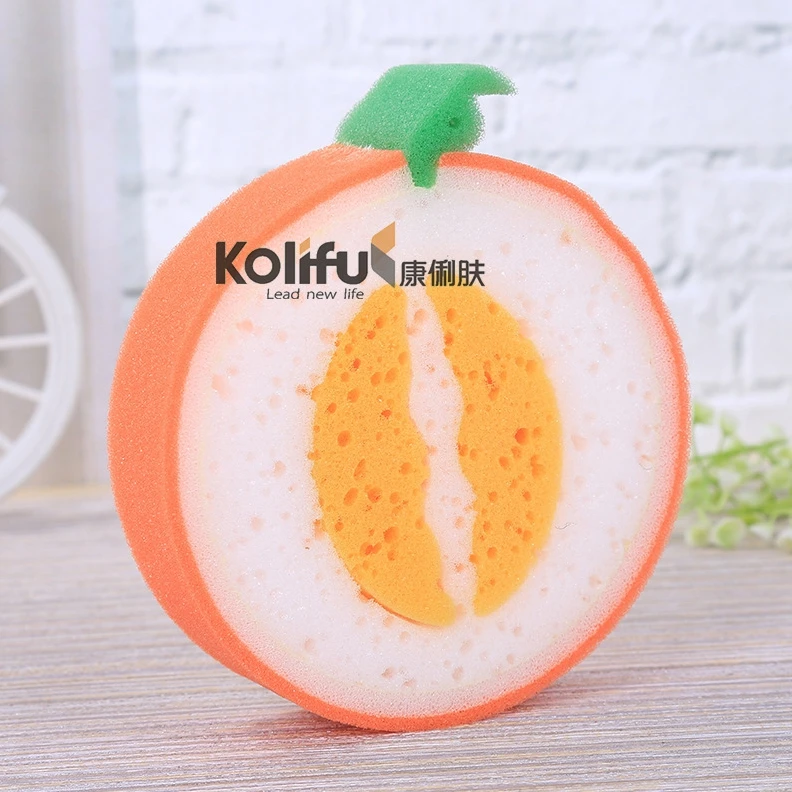 Kolifu 1 шт. шар для ванны скруббер душа сетка очистки тела Нейлоновая губка богатые