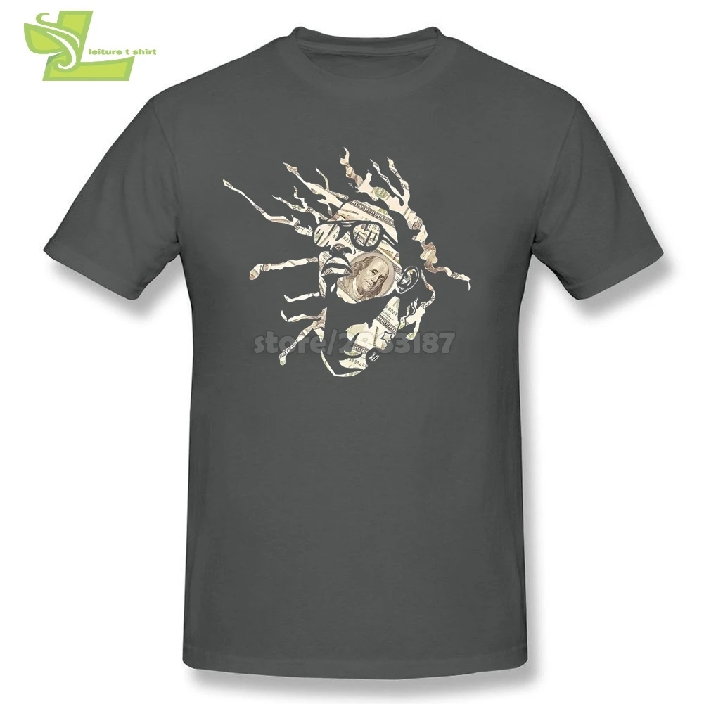 Young Thug Dollars Stylish T Shirts Male Cotton Tees Exercise Tee Shirt Design | Мужская одежда