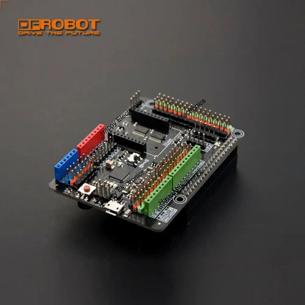 Расширительный щит DFRobot для Raspberry Pi B + / 2 /Pi 3 ATmega32u4 Leonardo 5V совместимый со