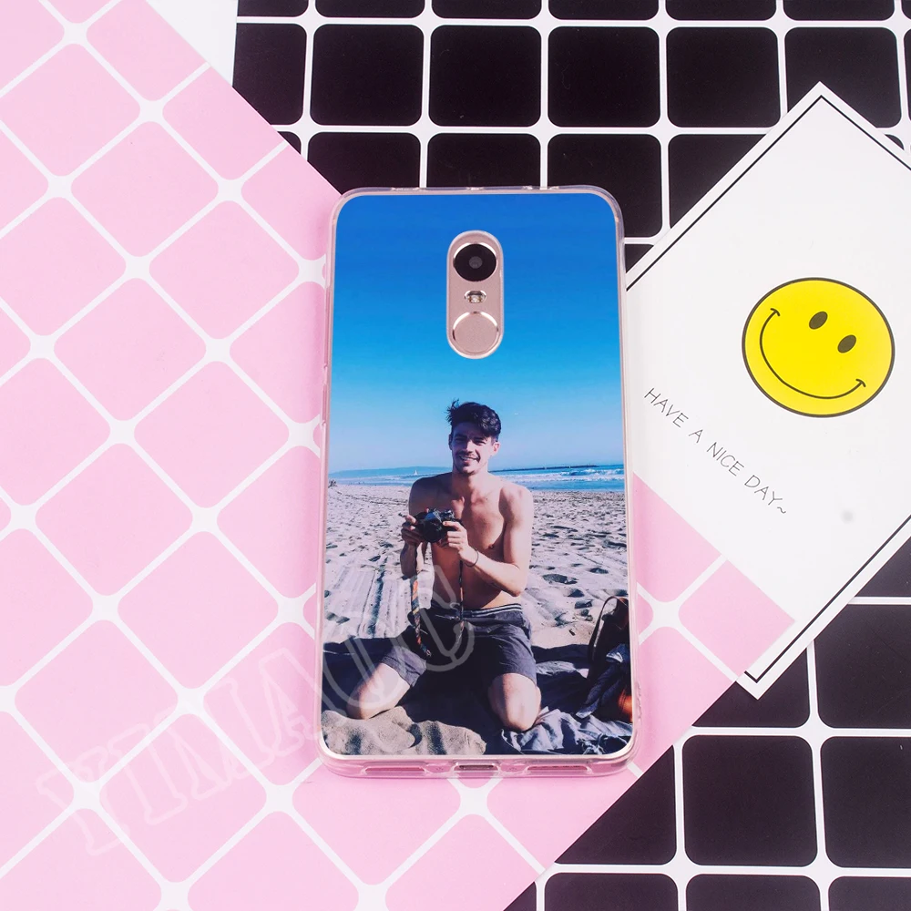 Мягкий ТПУ чехол YIMAOC Grant Gustin для Xiaomi Redmi 6 4X 5A 4A S2 Note 4 5 Pro Plus Mi 8 9 SE A2 A1 MiX 2S MAX 3 |