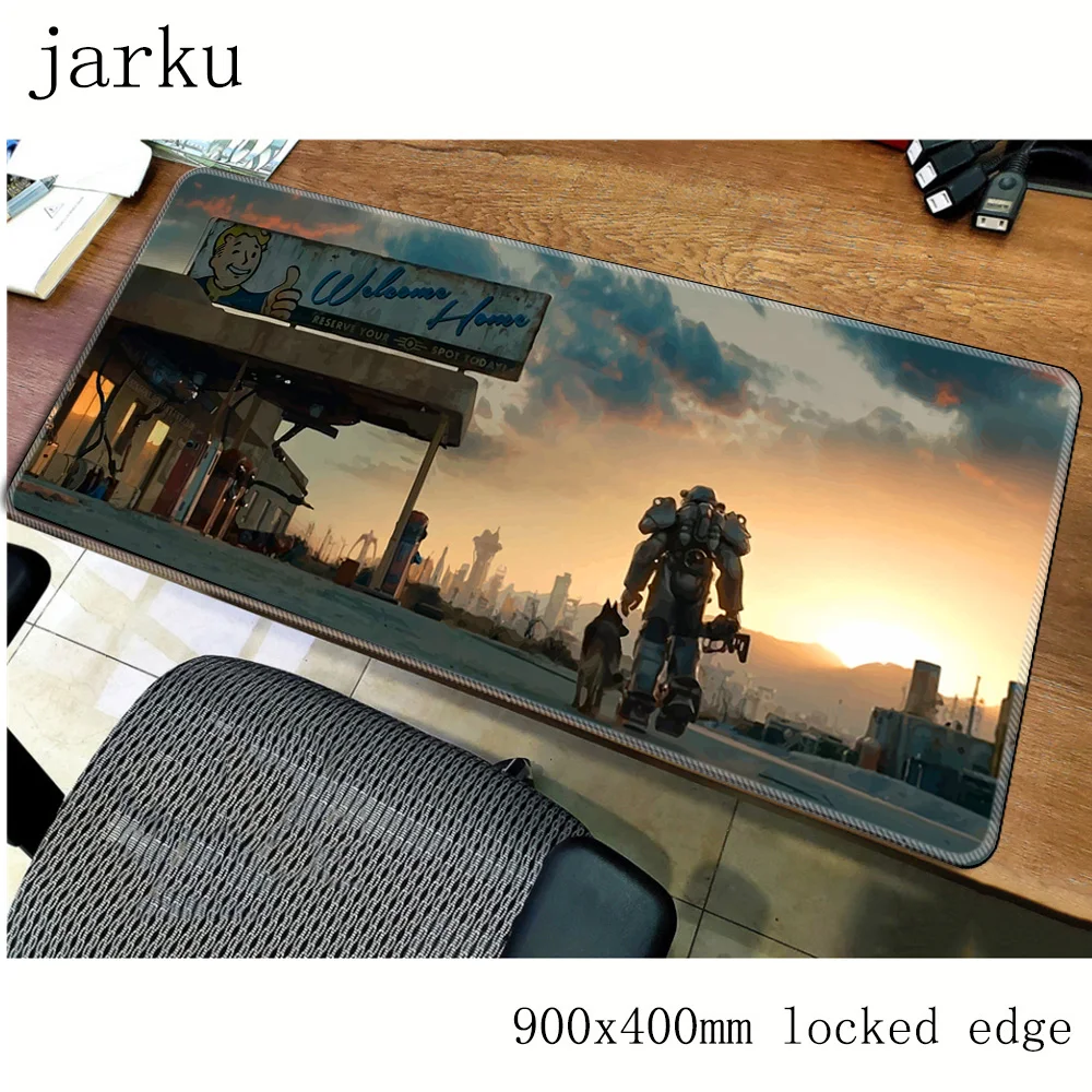 Коврик для мыши falloutd gamer 900x400 мм коврик notbook большой игровой лучший продавец PC