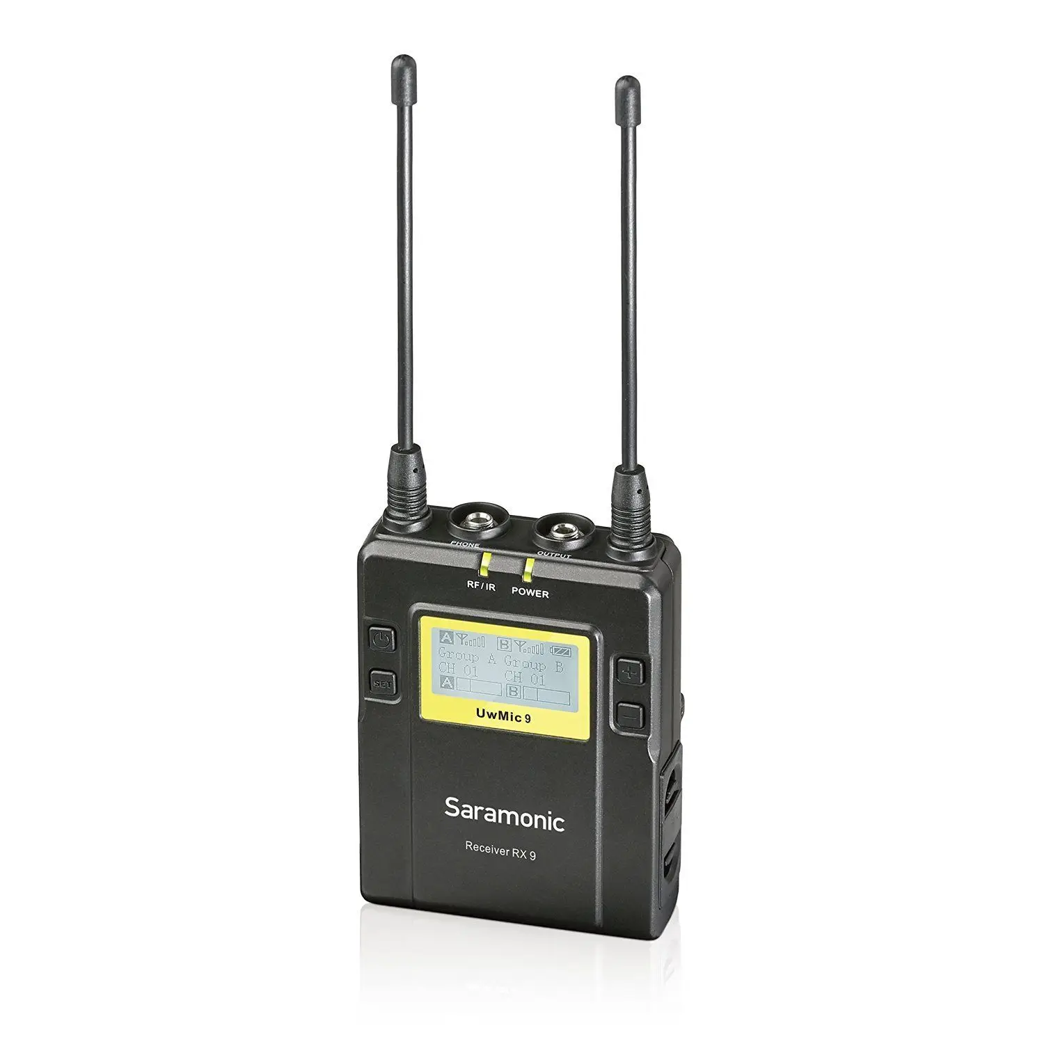 Беспроводная петличная микрофонная система Saramonic UwMic9 (RX9 + TX9) для видеокамер