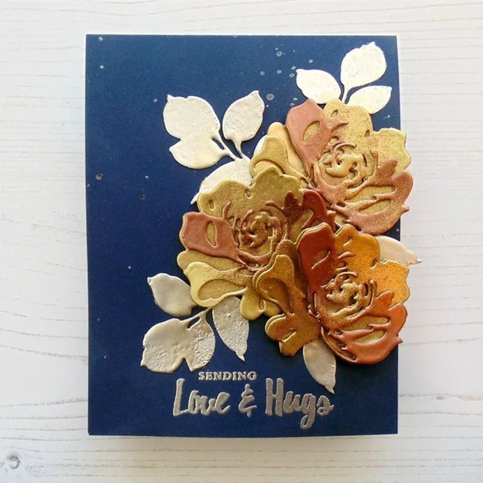2019 DIY New Layer Metal Cutting Dies and Scrapbooking For Paper Making Fantasy Floral 3D Die Set Flower Embossing Frame Card | Дом и сад