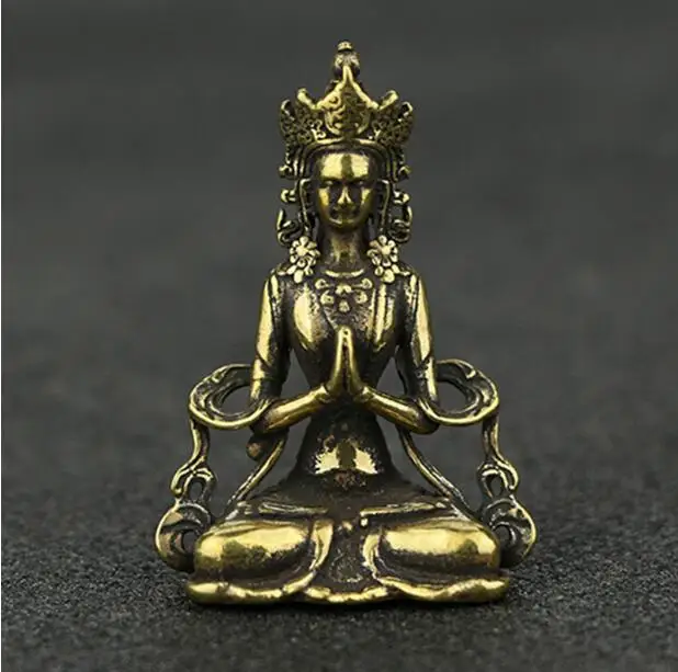 Медная статуя в китайском стиле буддизм|Статуи и скульптуры| |