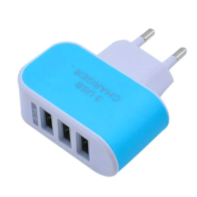 15,5 W 3 портов AC USB Зарядное устройство для S6 розетки ЕС 5В 3.1A стены дома для путешествий, походная телефон Зарядное устройство для iPad/iPhone/huawei/samsung s30