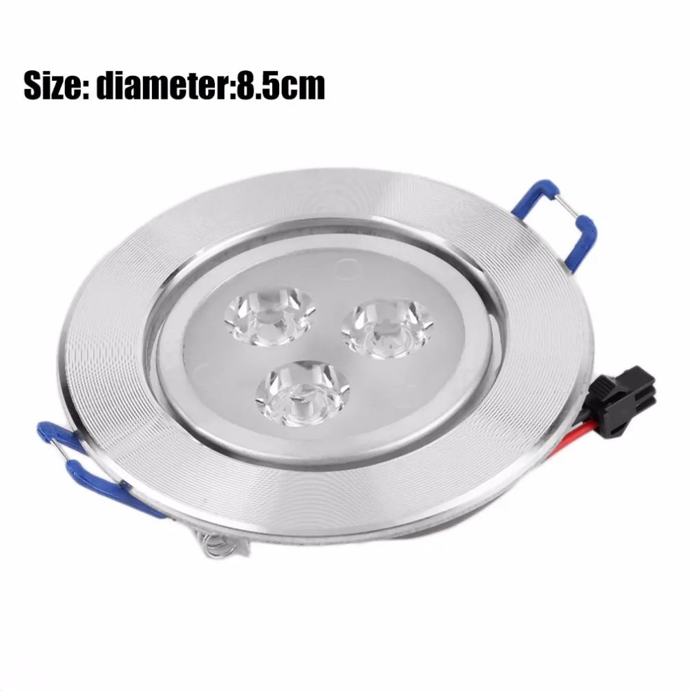 Новый 3 Вт LED Оптимизированный дизайн утопленный потолочный светильник Точечный