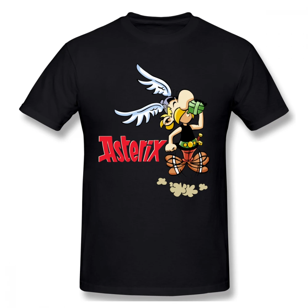 Мужская футболка с рисунком Asterix And Obelix большие размеры 4XL 6XL | одежда