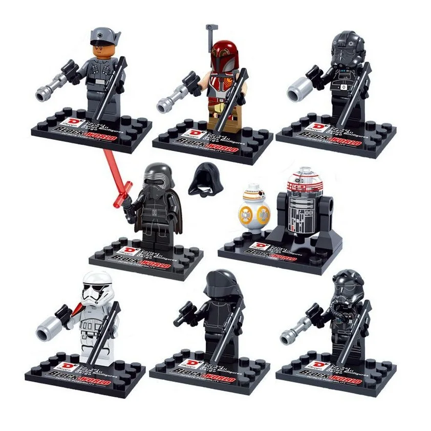 Строительные блоки Супер Герои Звездные войны Дарт Вейдер Клон солдат йода
