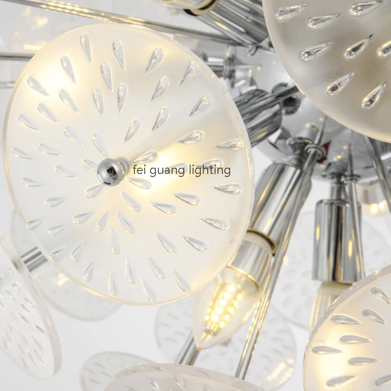 

Postmodern creative chandelier Nordic living room bedroom personality carved designer lamp European restaurant lamp