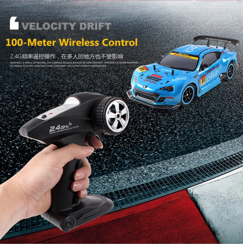 Новый 1:10 полноразмерный большой трюк гоночный дрейф RC автомобиль детская