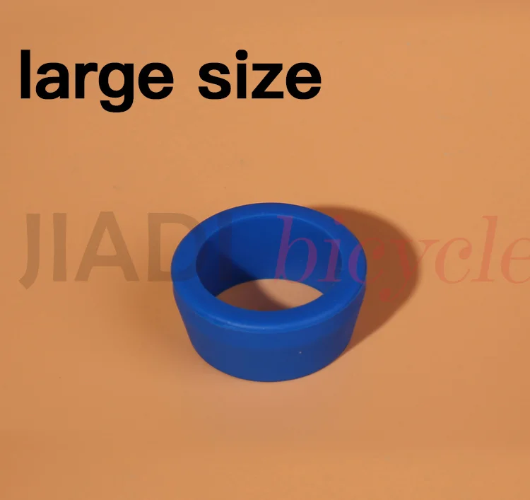 Blue large size MUQZI велосипедный Подседельный штырь силикагель водонепроницаемый пылезащитный чехол эластичное прочное резиновое кольцо MTB дорожный велосипедный Подседельный штырь защитный чехол - Цвет: Blue large size