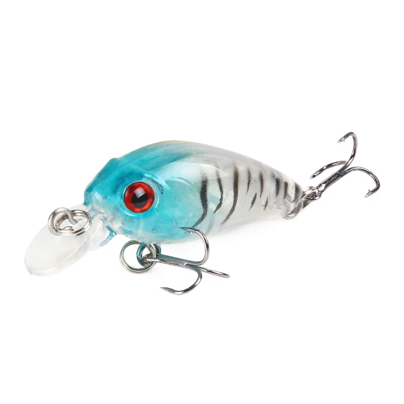 B1 1 шт мини-Crankbait Приманка 4,5 см/5 см 4g жесткая искусственная приманка приманки плавающая наживка Minnow блесны искуственные паллет японские рыболовные снасти - Цвет: B1