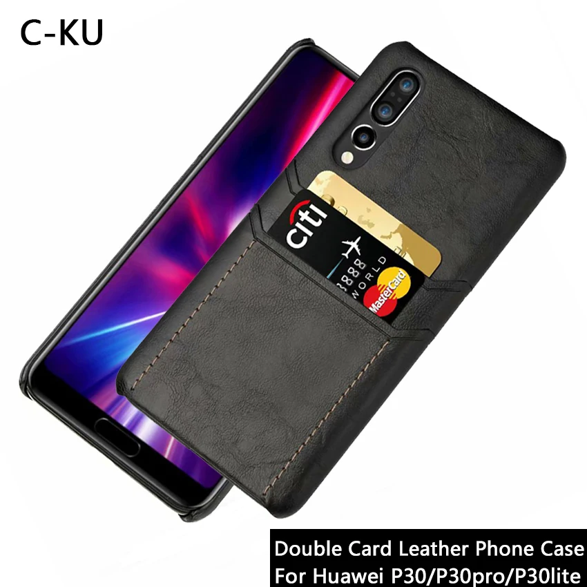 Luxury Leather Wallets Case for huawei P30 Pro Lite Credit Card Holder Shockproof Slim Hard Back Cover Huawei P30pro P30lite |