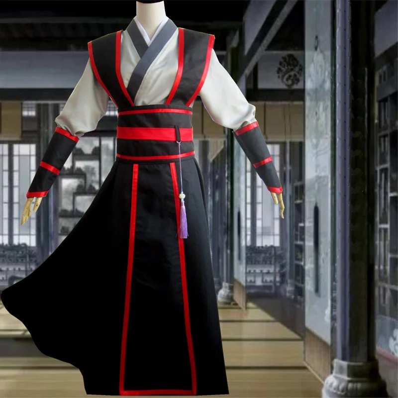 Wei Wuxian Young cosplay Grandmaster of Demonic Culture cosplay Costume Wei Wuxian Mo Dao Zu Shi Costume мужской индивидуальный