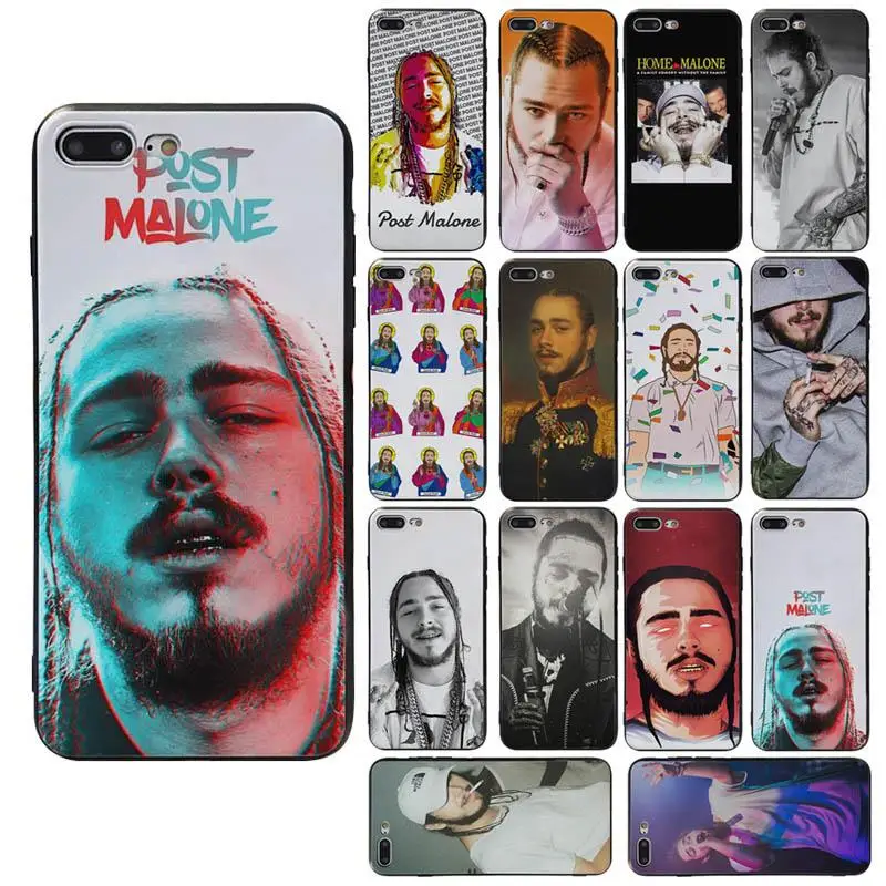 Laumans для iPhone 6plus coque Post Malone уникальный Дизайн высокое качество чехол телефона Apple X 8