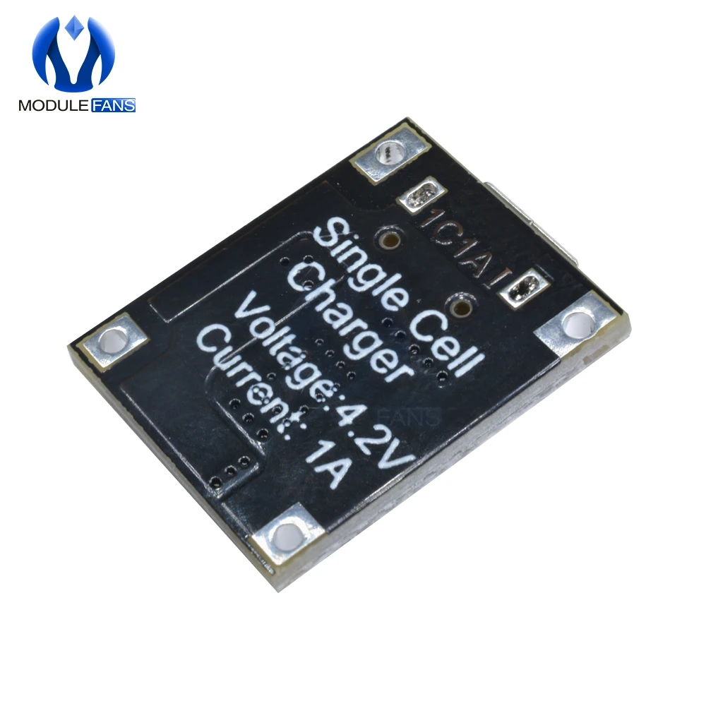 10 шт. 1A 5V 6V 4 2 V TC4056 TC4056A одиночные сотовые литий Батарея зарядки Зарядное